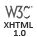 Valid XHTML 1.0 Strict