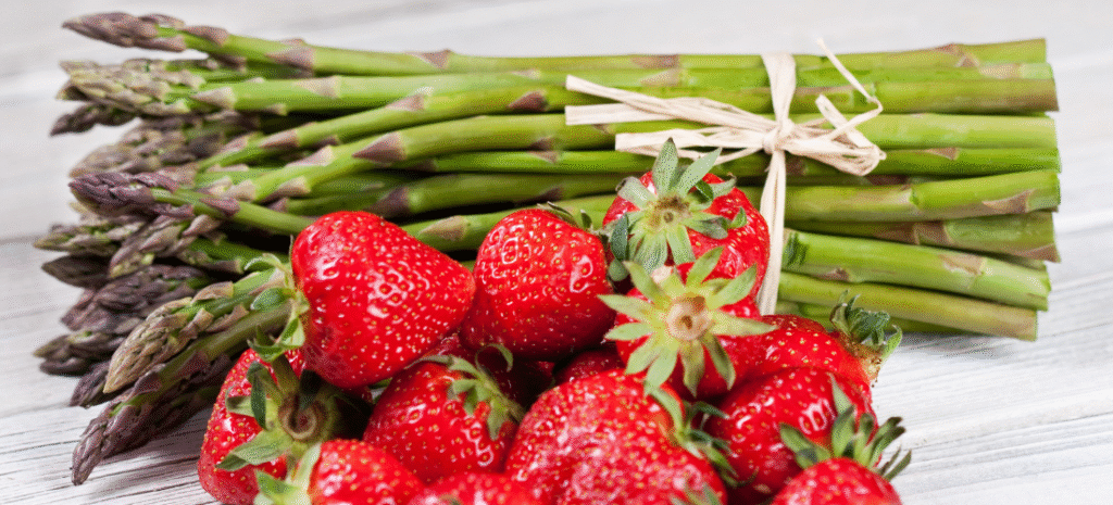 foto frutta e ortaggi primaverili