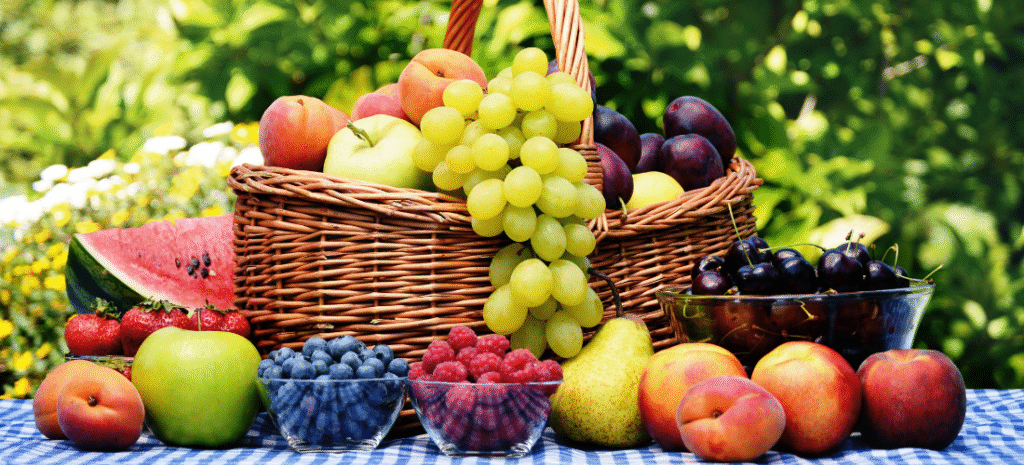 foto frutta e verdura di stagione