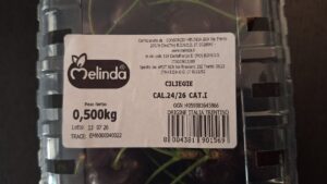 Etichetta Ciliegie Melinda e Agrintesa
